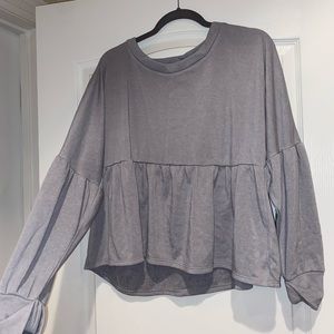 Altr’d State Gray long sleeve shirt XL
